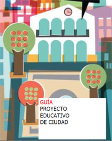 Portada de la guía de proyecto educativo de ciudad